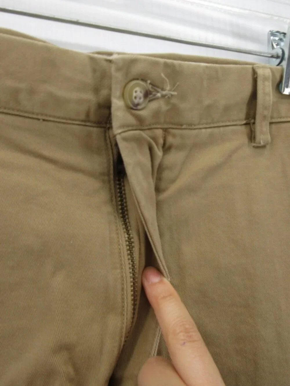 Polo Ralph Lauren Pants 44X32 Big Tan Chino Classic Fit Trousers Pony